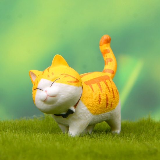 Immagine di PVC Cute Cat Ornaments Home Landscape Miniature Decoration