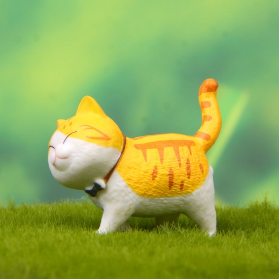 Immagine di PVC Cute Cat Ornaments Home Landscape Miniature Decoration