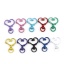 Picture of Zinc Based Alloy Keychain & Keyring Heart 34mm x 24mm, 10 PCs
