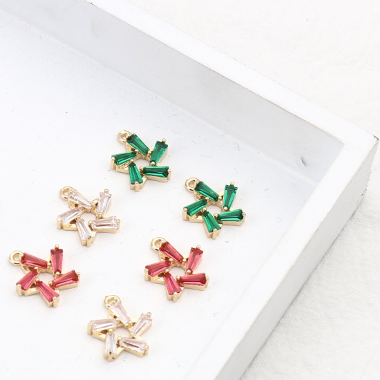 Picture of Brass & Glass Galaxy Charms Star                                                                                                                                                                                                                              