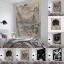 Bild von Beige - 11 # Retro Tapisserie Wohnzimmer Schlafzimmer Hängende Dekoration 150x130cm, 1 Stück