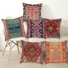 Immagine di Flax Persian Turkish Style Printed Pillowcase Home Textile