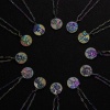 Image de Colliers Fleur de Mois de Naissance Multicolore Jonquille décembre 46cm long, 1 Pièce