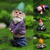 Изображение Dwarf Elf Garden Series Resin Micro Landscape Miniature Decoration