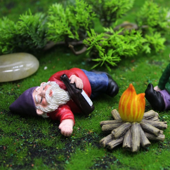 Picture of Dwarf Elf Garden Series Resin Micro Landscape Miniature Decoration