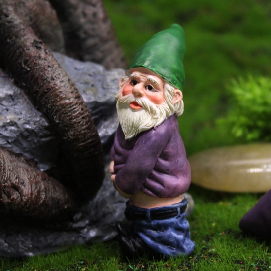 Picture of Dwarf Elf Garden Series Resin Micro Landscape Miniature Decoration