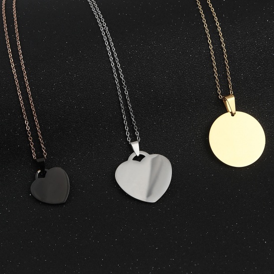 Picture of Stainless Steel Pendants Blank Stamping Tags