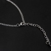 Picture of Stainless Steel Multilayer Layered Anklet Silver Tone Heart Initial Alphabet/ Capital Letter
