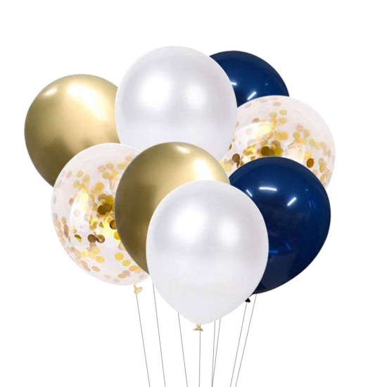 Image de Décorations de fête de ballon de papier d'aluminium d'étoiles de verre de vin de fête des pères heureux