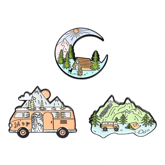 Picture of Pin Brooches Mountain