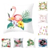 Bild von Pfirsich Haut Stoff Flamingo Quadrat Kissenbezug Home Textile