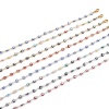 Picture of Stainless Steel Religious Anklet Enamel Round Evil Eye