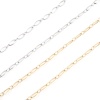 Bild von Edelstahl Halskette Oval 1 Strang