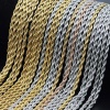 Picture of Wholesale Braided Rope Chain Necklace, Stainless Steel, Unisex Stylish Minimalist Gift Jewelry For Retailer