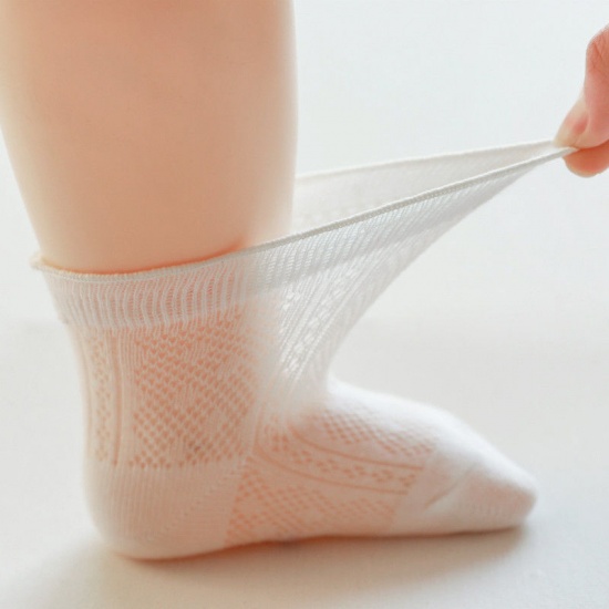 Immagine di Cotton Lace Summer Baby Socks Mesh Thin Breathable