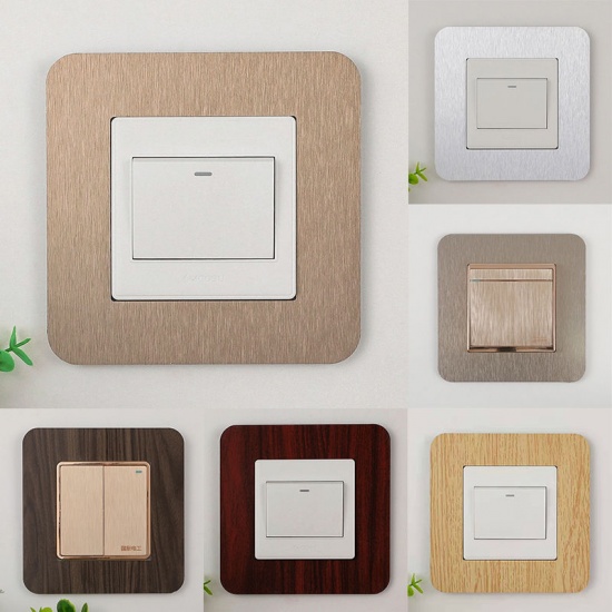 Изображение Resin Light Switch Wall Stickers Decals DIY Home Decoration