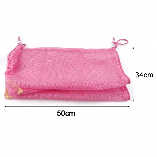 Picture of Yellow - Adjustable Anti-Bite And Anti-Scratch Restraint Cat Grooming Bag For Bathing, Nail Trimming, Ears Clean, Keep Pet Calm 34x50cm, 1 Piece