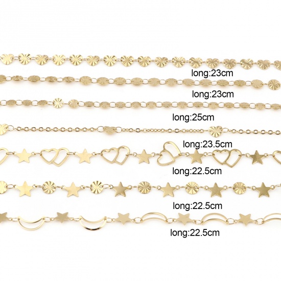 Picture of Stainless Steel Anklet Gold Plated