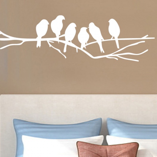 鳥の枝 PVC ウォール ステッカー ホーム デコレーション の画像