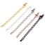 Picture of Stainless Steel Extender Chain For Jewelry Necklace Bracelet Multicolor Lobster Clasp Drop 7cm(2 6/8") long, 5 PCs