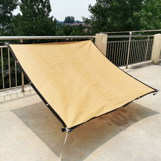 Immagine di Polyethylene Film Anti-UV Shade Sail For Garden Swimming Pool Carport Patio Outdoor