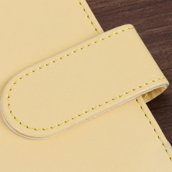 Immagine di A5/A6 Magnetic Buckle Notebook PU Cover Binder Without Inner Writing Paper