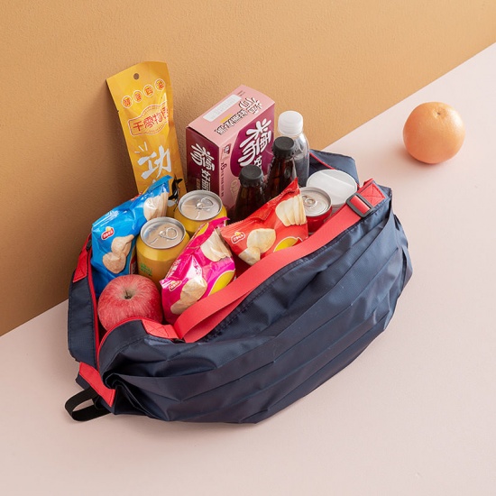 Изображение Multicolor - Nylon Travel Foldable Portable Shopping Bag 40x40cm, 1 Piece