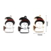 Picture of Zinc Based Alloy Charms Halloween Ghost Silver Tone Black & White Enamel 22mm x 15mm, 10 PCs