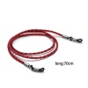 Picture of PU Leather Eyeglasses Chain Holder Multicolor 70cm(27 4/8") long, 1 Piece