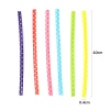 Изображение Железная Проволока+PET Лента Разноцветный ТочкаС узором 10см x 0.4см , 1 Пакет (Около 100 Шт/пакет)