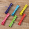 Picture of Iron Wire & PET Twist Ties Multicolor Dot Pattern 10cm x 0.4cm , 1 Packet (Approx 100 PCs/Packet)