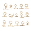 Picture of Brass Toggle Clasps 18K Real Gold Plated 1 Piece