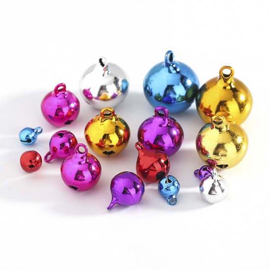 Picture of Brass Charms Multicolor Christmas Jingle Bell 100 PCs                                                                                                                                                                                                         