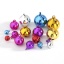 Immagine di Ottone Charms Multicolore Natale Jingling Campanello 100 Pz