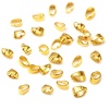 Image de Fermoirs Pinces Bélière en Laiton Plaqué Or Véritable 18K 20 Pcs
