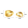 Image de Fermoirs Pinces Bélière en Laiton Plaqué Or Véritable 18K 20 Pcs
