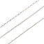 Picture of Brass Necklace Link Chain 18K Real Platinum Plated 1 Piece                                                                                                                                                                                                    