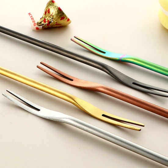 Picture of 304 Stainless Steel Sanding Long Fruit Fork