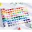 Immagine di Multicolor - 8# Japanese Paper Washi Tape Heart DIY Scrapbook Stickers 1.8x1.8cm, 1 Roll