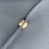 Image de Golden - Boucle d'écharpe ronde magnétique sans accroc en alliage à base de zinc pour écharpe Hijab 1 cm de diamètre, 1 pièce