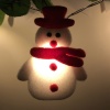 Picture of White - 3M Christmas Santa Claus LED Strip Lights 20 LEDs USB Powered For Room Home Garden Decoration, 1 Piece