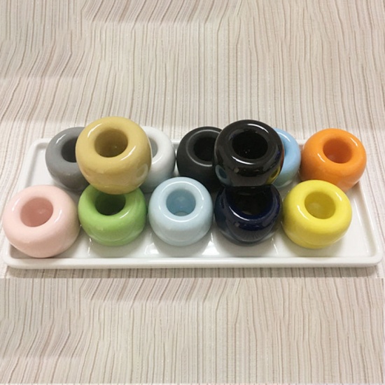Picture of Multifunction Ceramic Toothbrush Holder Storage Rack Bathroom Accessories