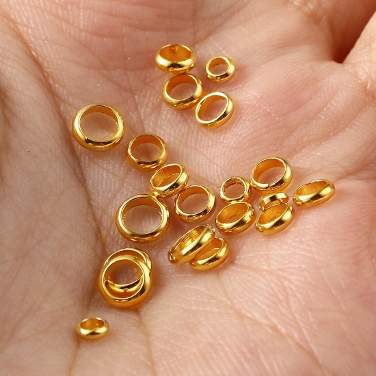 Picture of Copper Beads Gold Filled Round 10 PCs