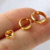 Picture of Copper Beads Frames Gold Filled Round 5 PCs