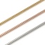 Immagine di Acciaio Inossidabile Catena di casella Collana Multicolore 1 Pz