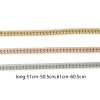 Picture of Stainless Steel Box Chain Necklace Multicolor 1 Piece
