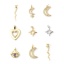 Immagine di Ottone Micro Intarsio Charms Multicolore 1 Pz