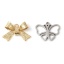 Immagine di Acciaio Inossidabile Charms Farfalla Multicolore 5 Pz