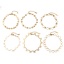 Picture of 1 Piece Vacuum Plating Stainless Steel Anklet Gold Plated