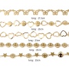 Picture of Stainless Steel Anklet Gold Plated 1 Piece
